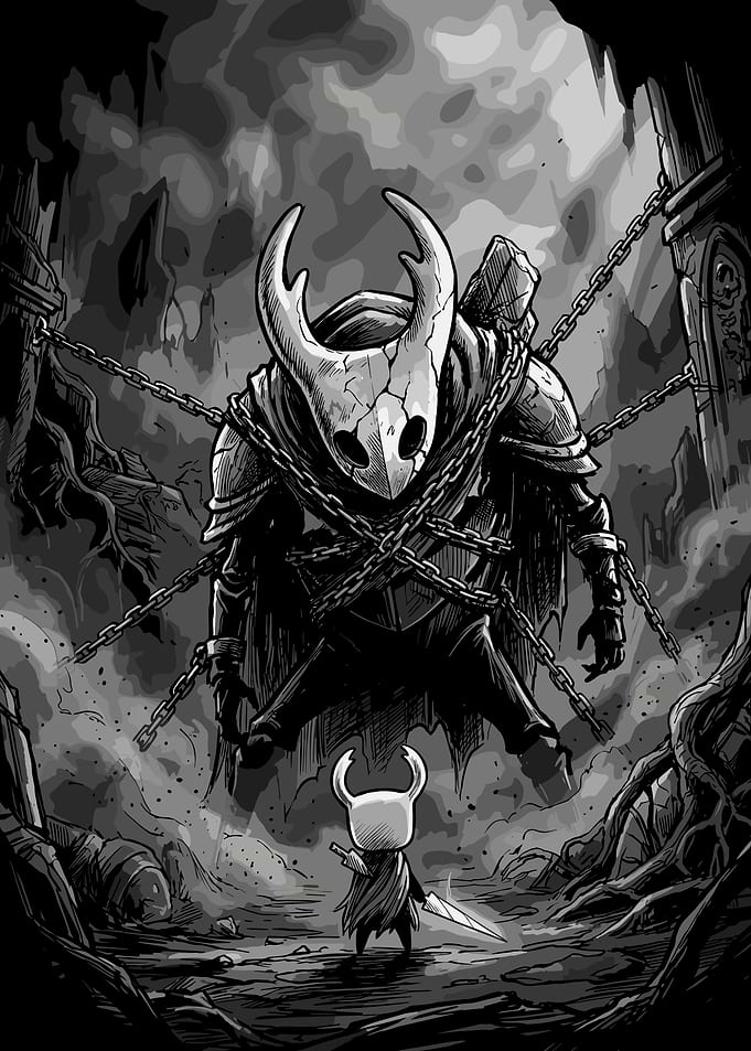Hollow Knight Confronting The Hollow Knight