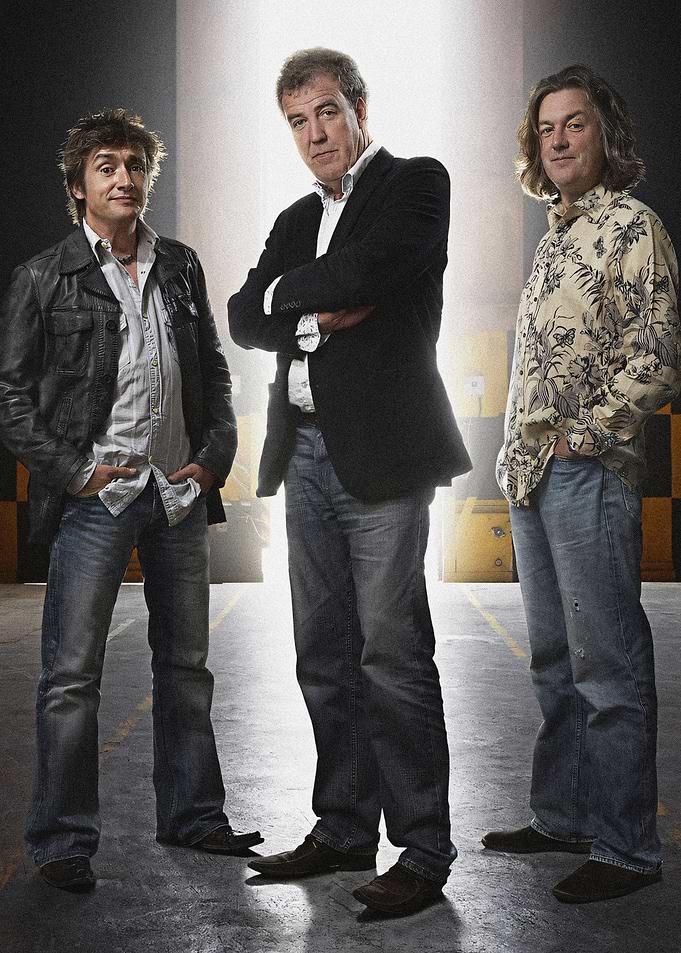 The Top Gear Presenting Trio