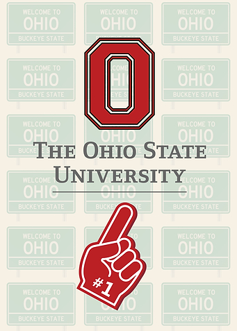 The Ohio State University Fan Poster