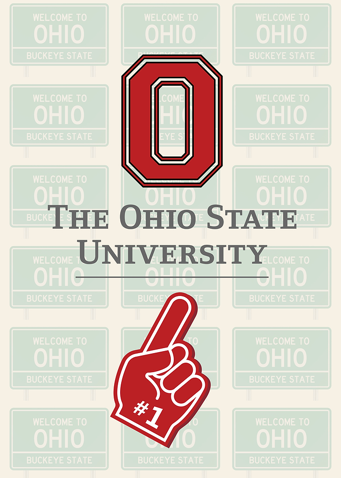 The Ohio State University Fan Poster