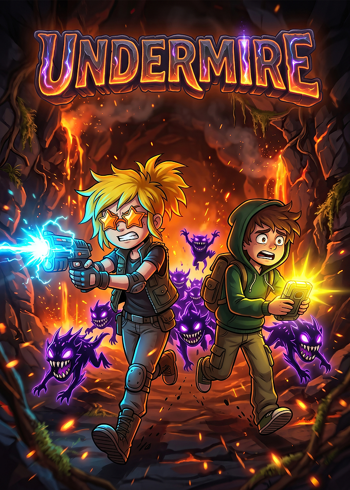 Undermire Adventure Game Poster