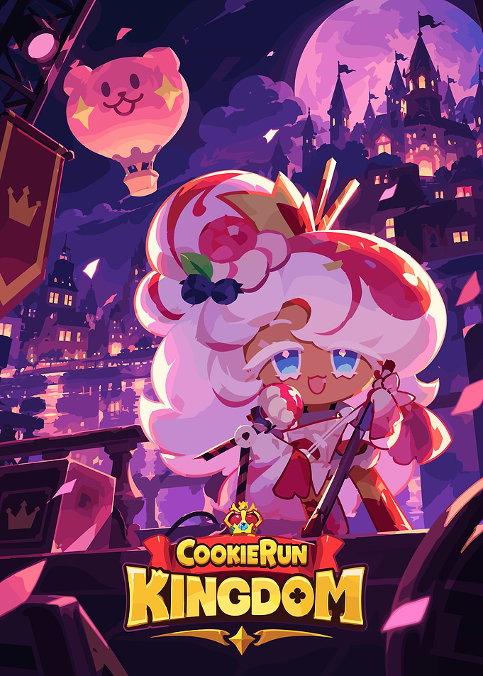 Parfait Cookie Cookie Run Kingdom Poster