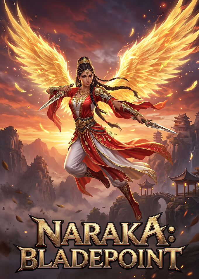 Naraka: Bladepoint Winged Warrior Poster
