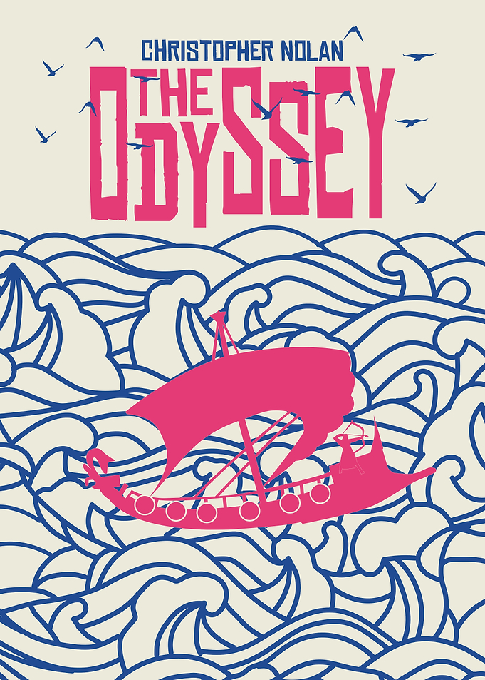 The Odyssey Minimalist Movie Poster