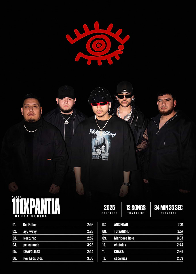 Fuerza Regida 111XPANTIA Album Cover