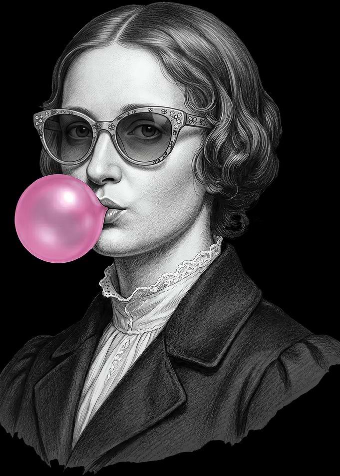 Mary Shelley Bubble Gum