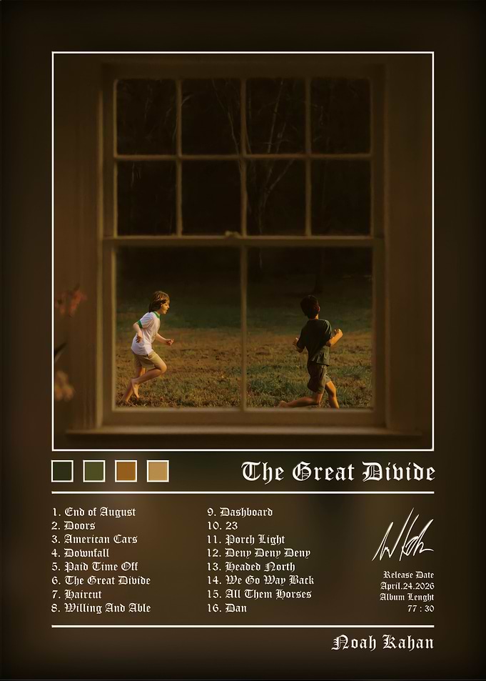 Noah Kahan The Great Divide Album
