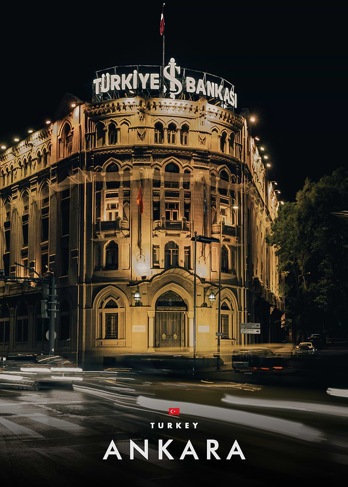 Türkiye İş Bankası Building in Ankara