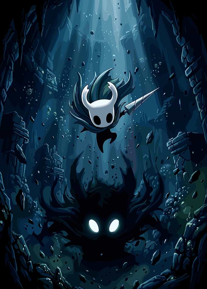 Hollow Knight and Shade Encounter