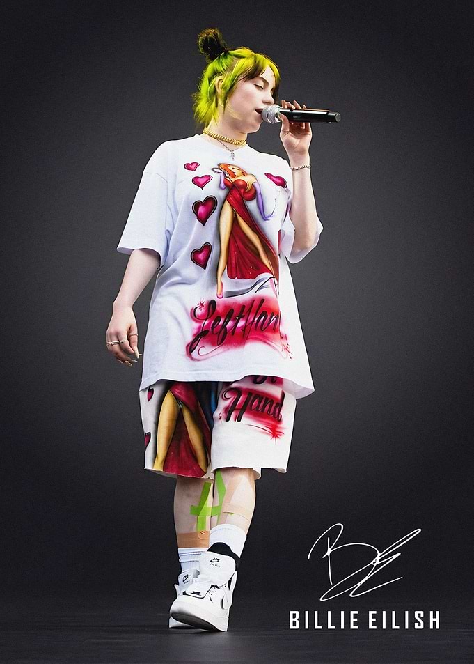 Billie Eilish Performing on Stage