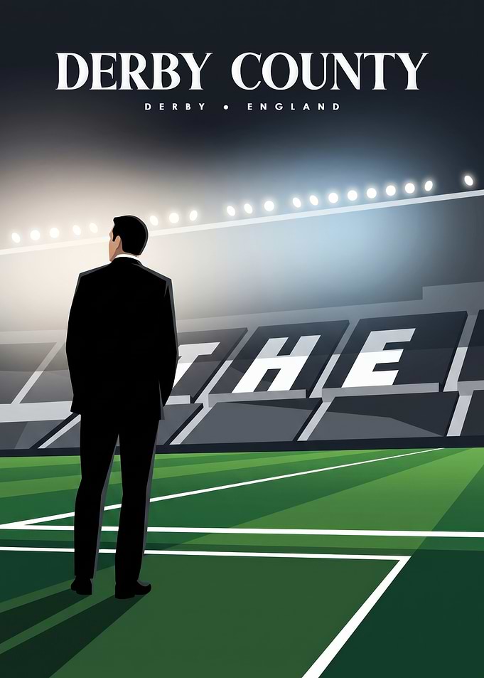 Derby County Football Club Poster
