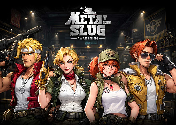 Metal Slug Awakening Game Characters