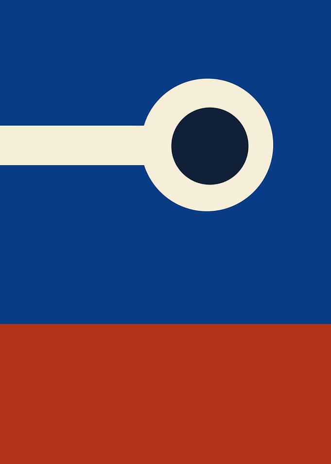 The Boundary Arrives First — Modern Abstract Wall Art