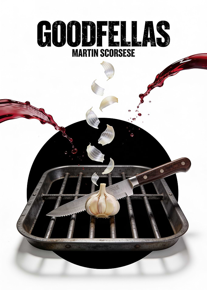Goodfellas Poster Garlic Art