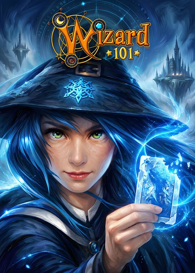 Wizard101 Ice Wizard Promotional Art