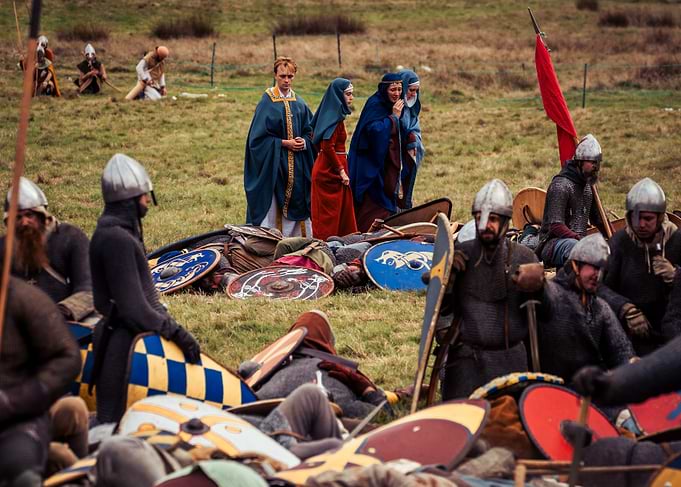 Edith Swanneck finds the body of Harold at Hastings