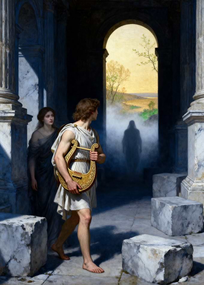 Orpheus and Eurydice Leaving the Underworld