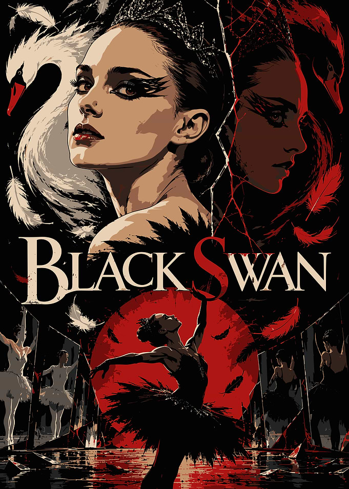 Black Swan Movie Poster Art
