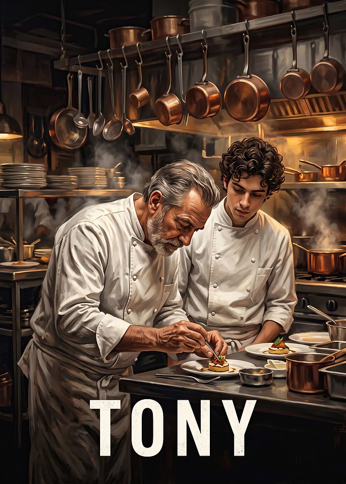Tony Chef Kitchen Scene
