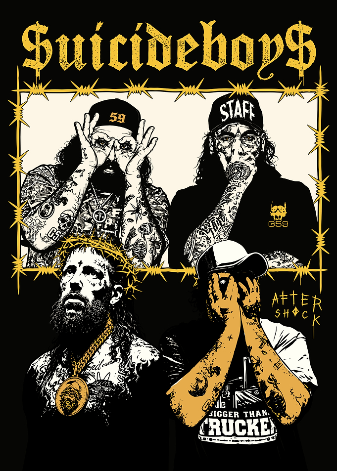 $uicideboy$ Graphic Art Poster