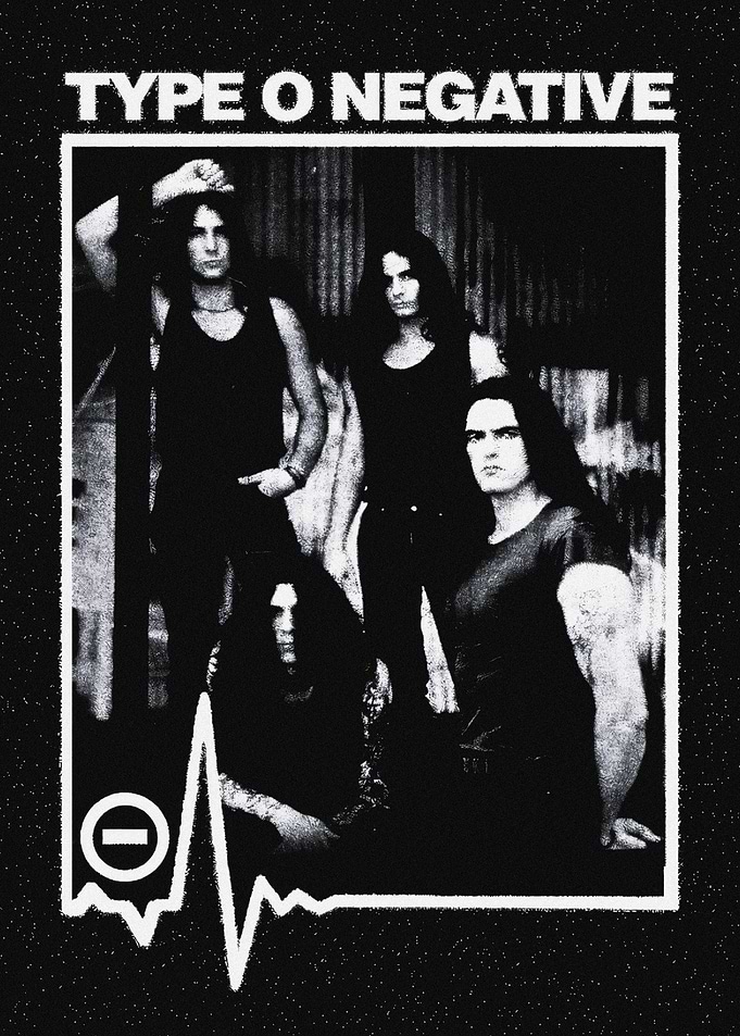 Type O Negative Band Portrait Poster