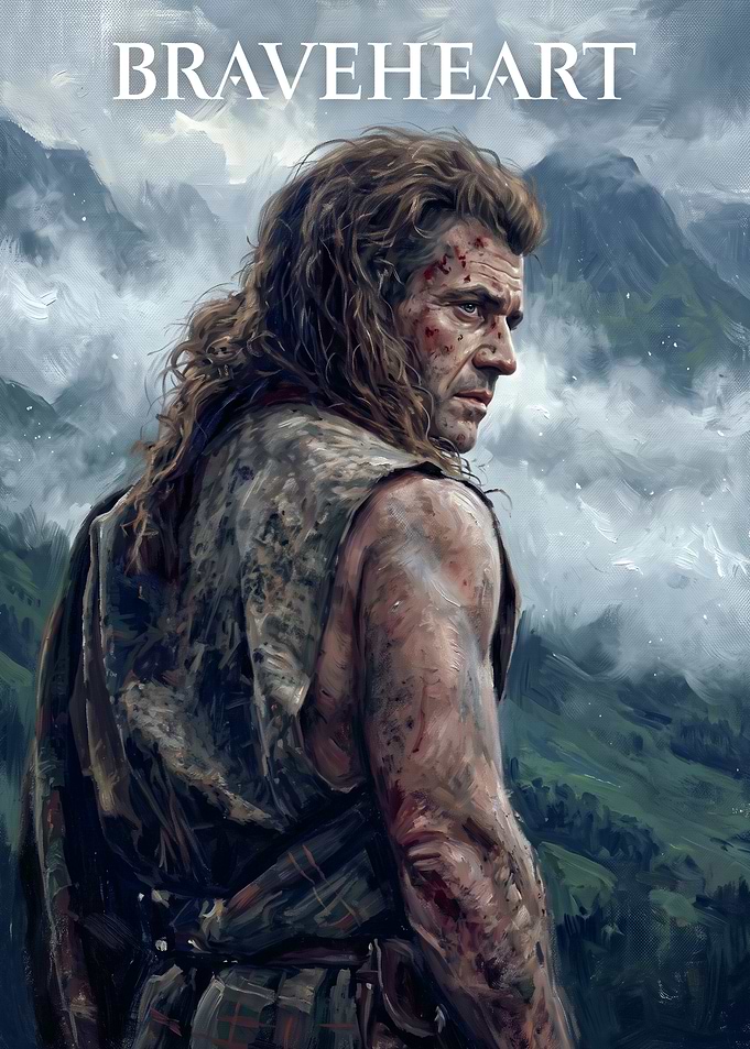 Braveheart William Wallace Movie Poster