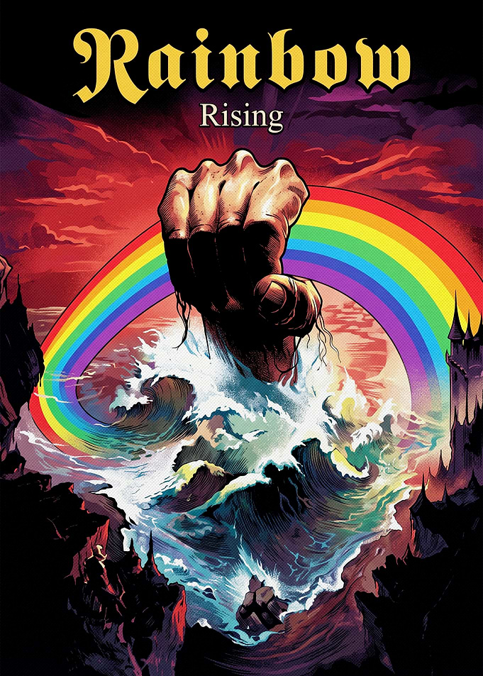 Rainbow Rising Album Cover Art