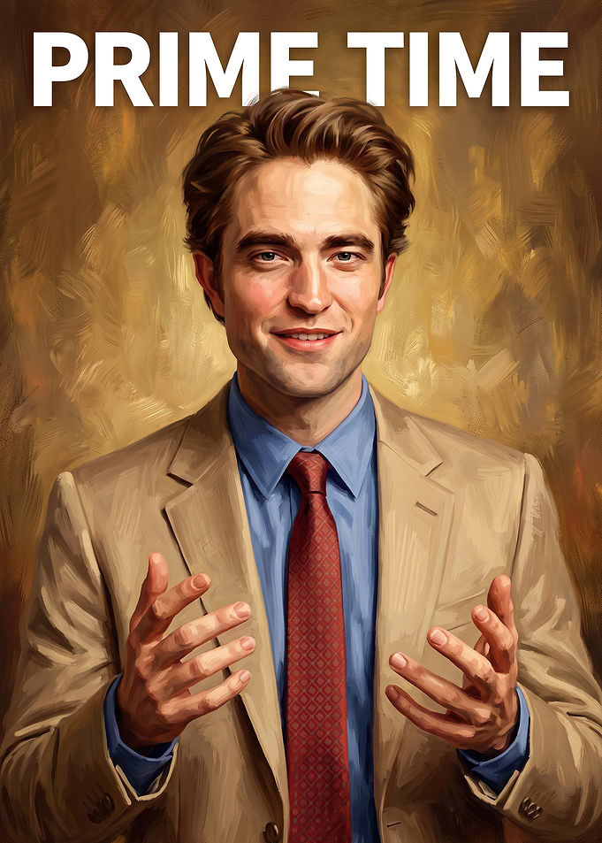 Robert Pattinson Prime Time Portrait