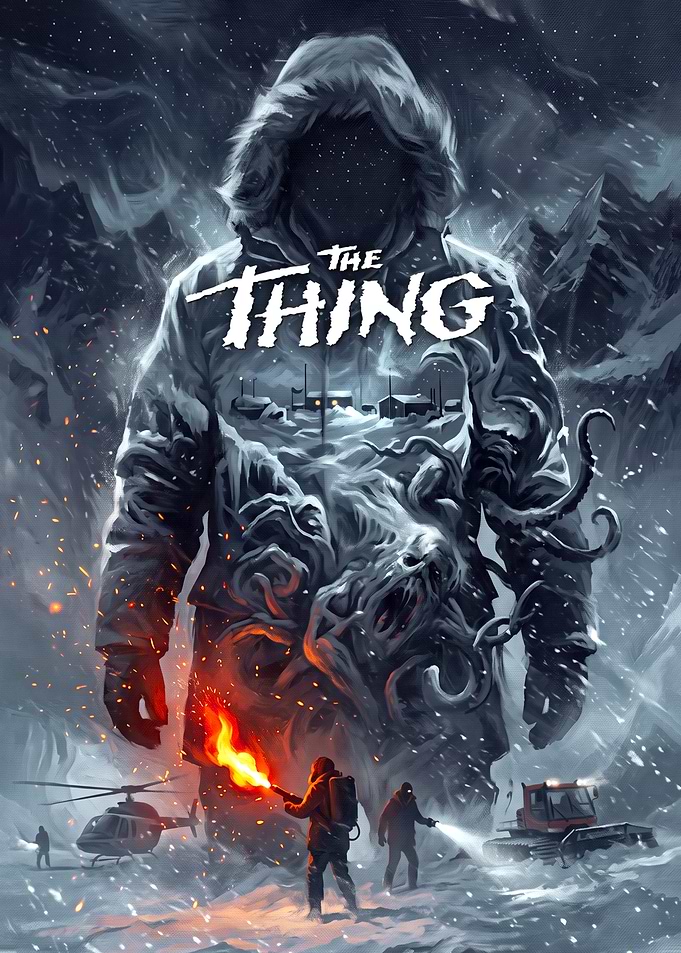 The Thing Movie Poster Art