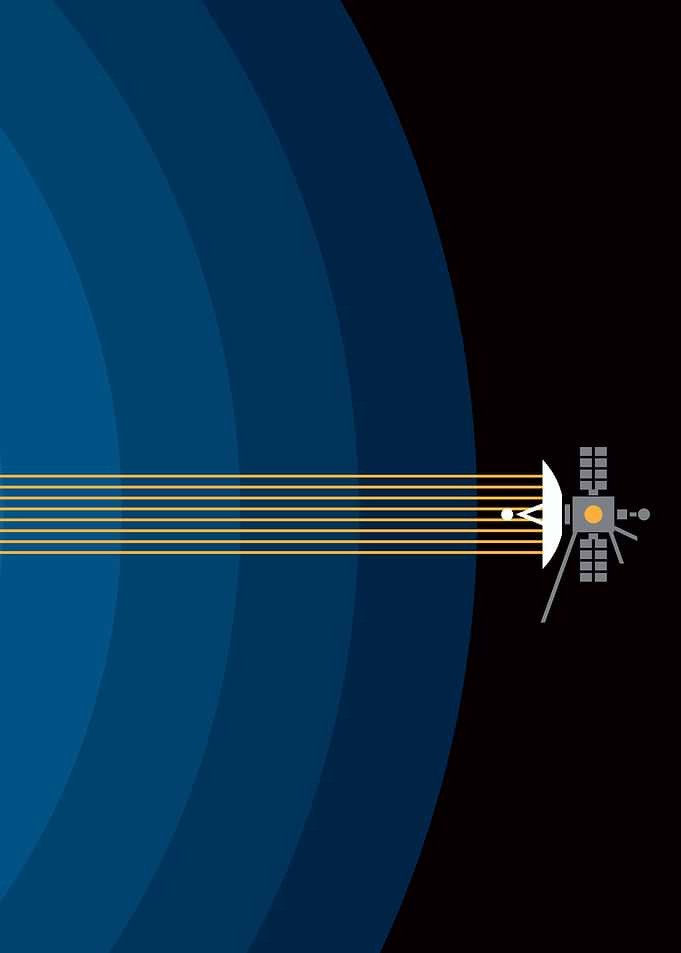 Minimalist Satellite Communicating with Earth