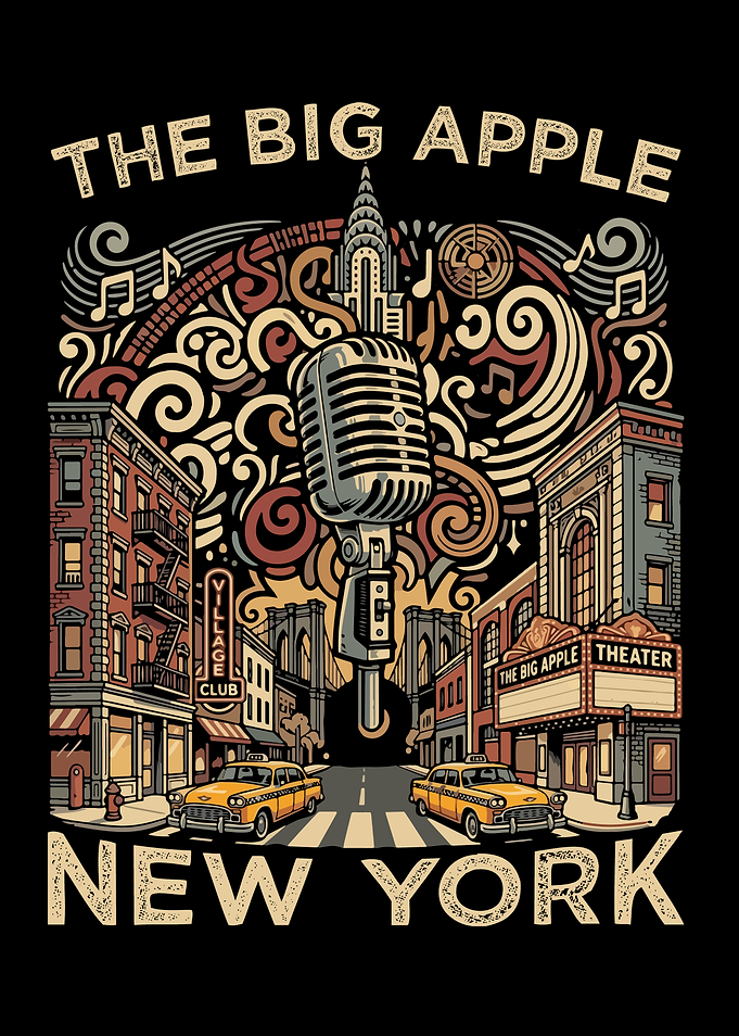 The Big Apple New York Skyline