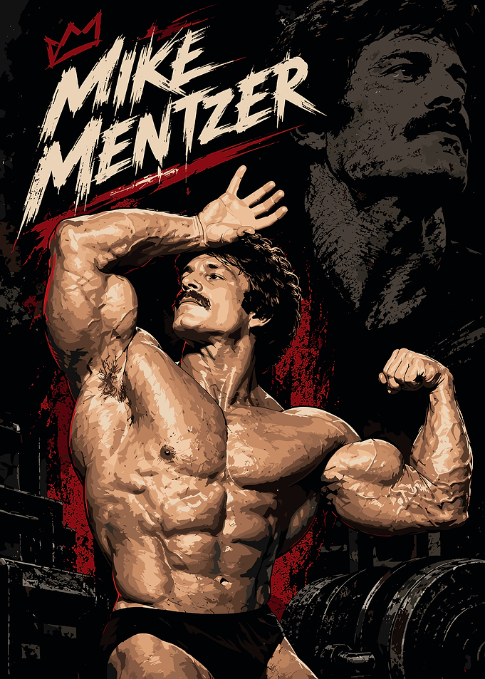 Mike Mentzer Bodybuilding Poster