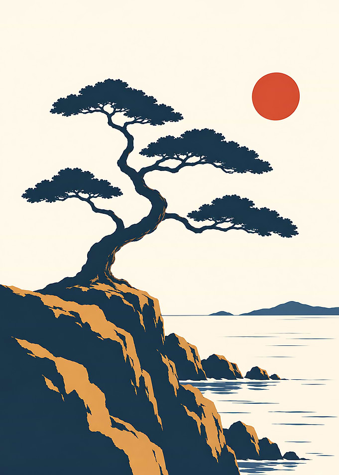 Pine above the Sea