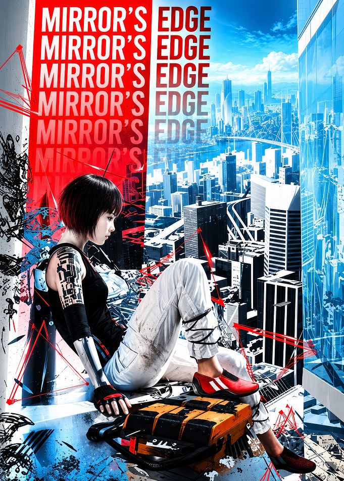 Mirror's Edge Faith Connors Poster