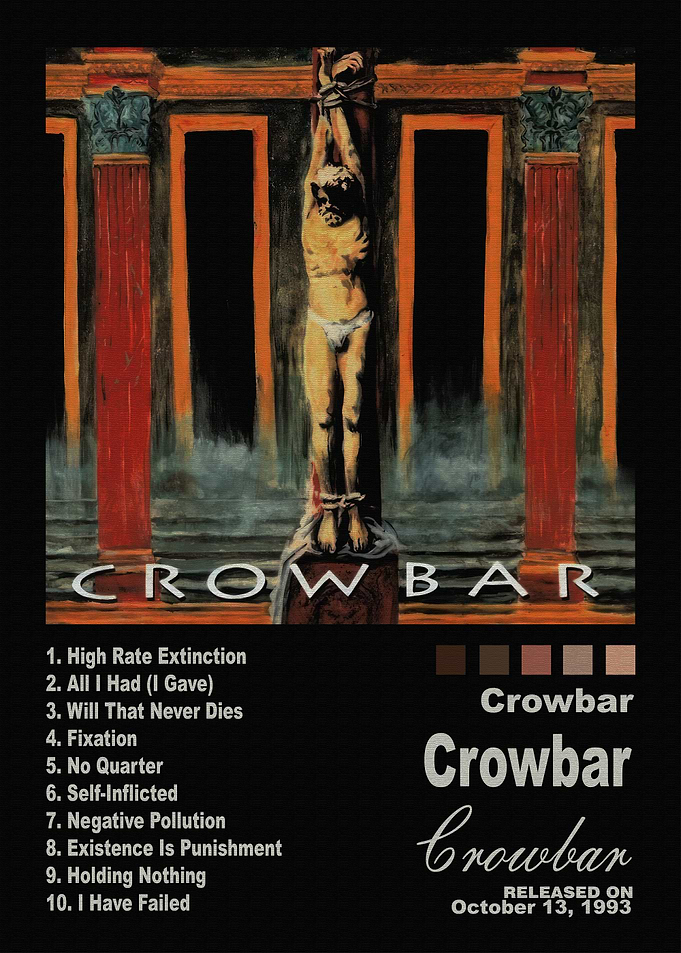 Crowbar Self-Titled Album Poster