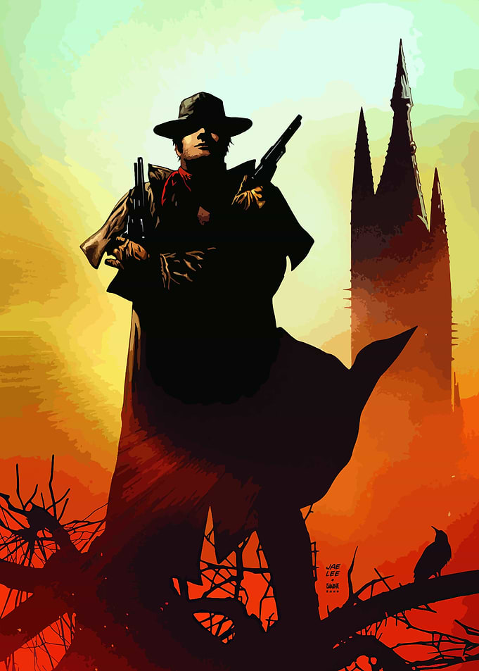 The Dark Tower Gunslinger Illustration