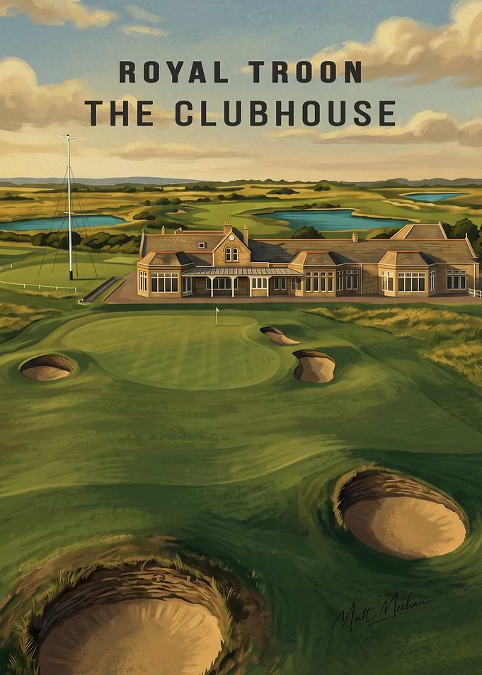 Royal Troon Golf Club Poster