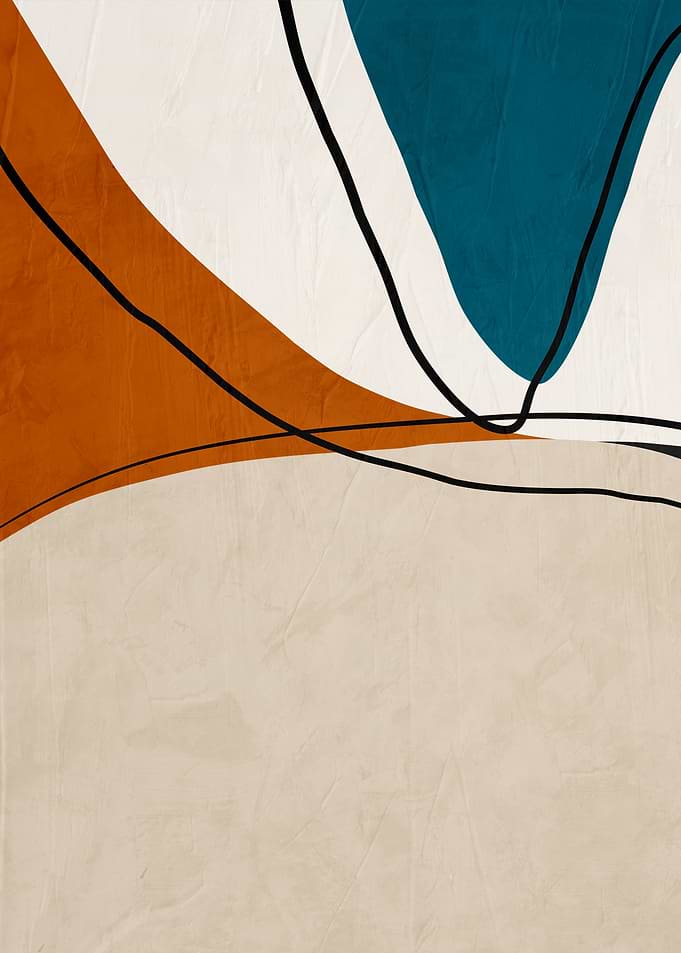 Abstract Minimalist Geometric Wall Art