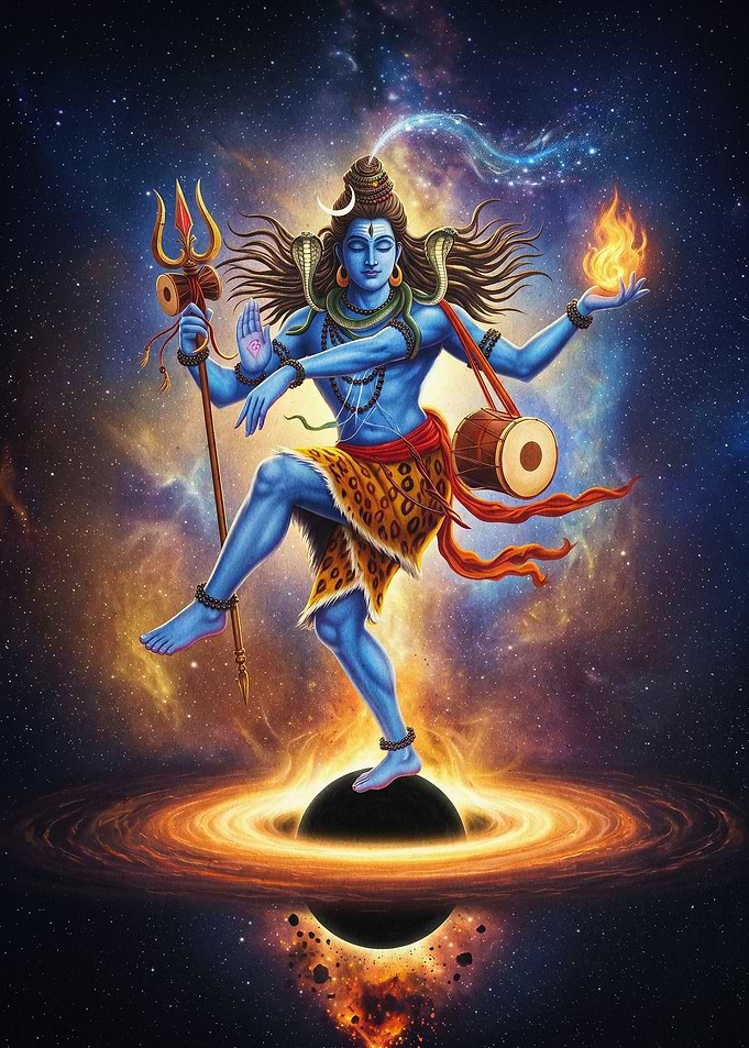 Shiva Cosmic Dance Space Art