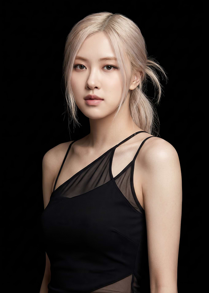 Portrait of Rosé from Blackpink