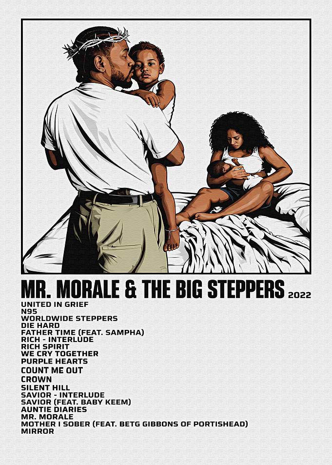 Kendrick Lamar Mr. Morale Album Poster