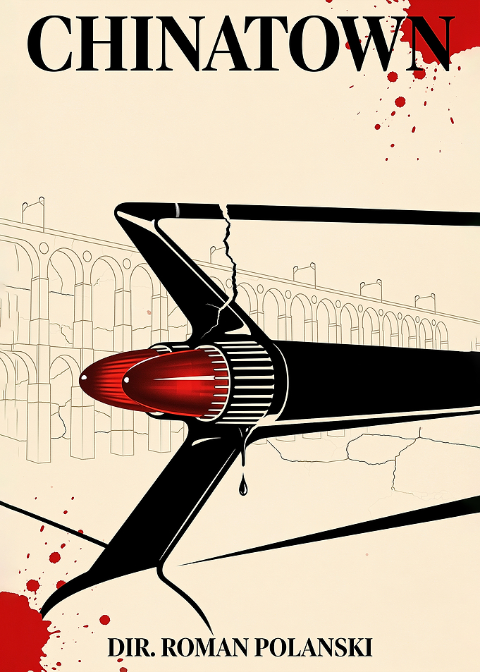 Chinatown Poster Minimalist Art
