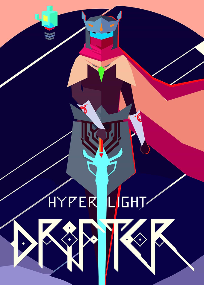 Hyper Light Drifter Minimalist Poster