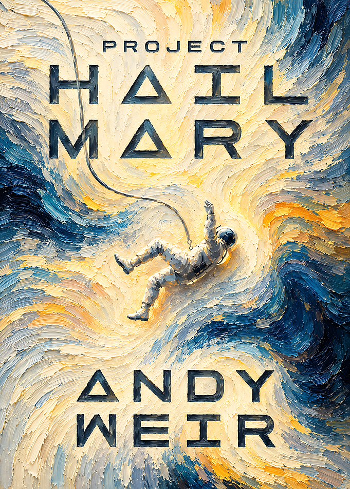 Project Hail Mary Book Cover Art