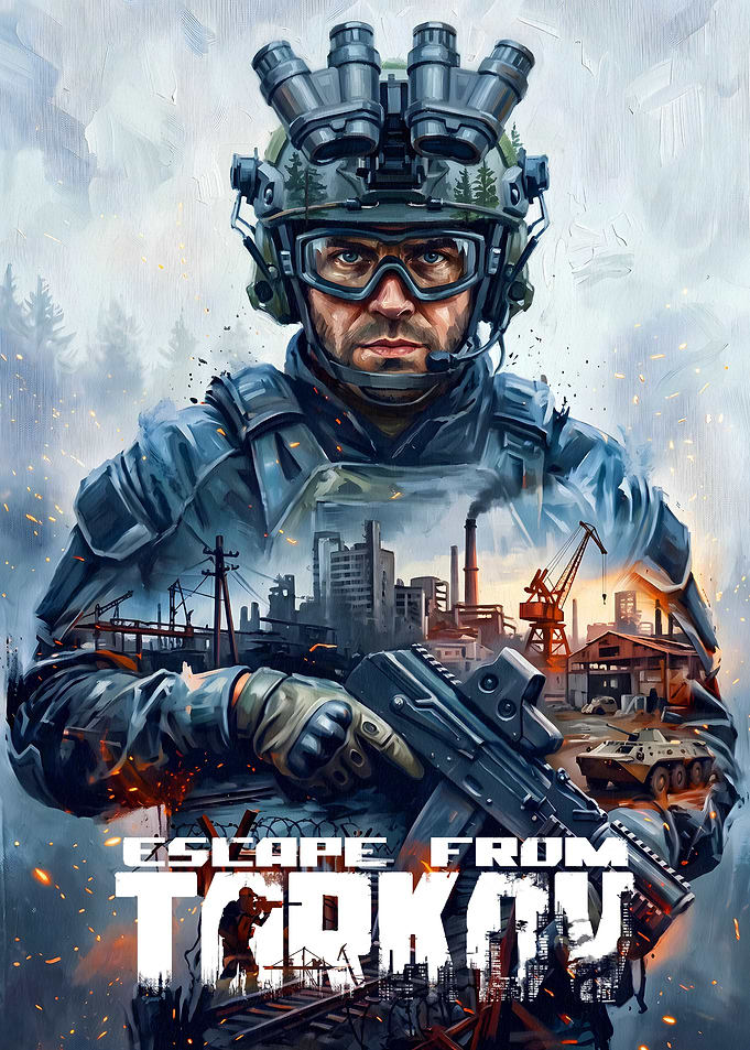 Escape From Tarkov Soldier Poster