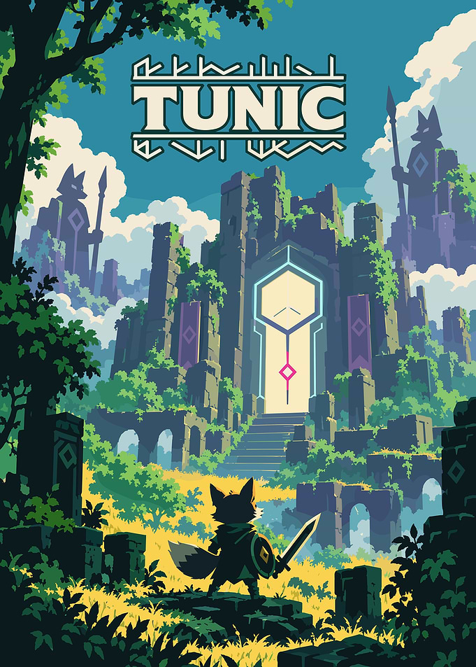 Tunic Video Game Poster