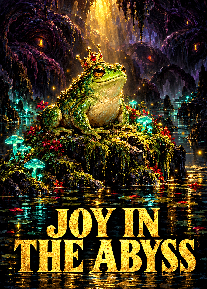 Frog King in Enchanted Abyss