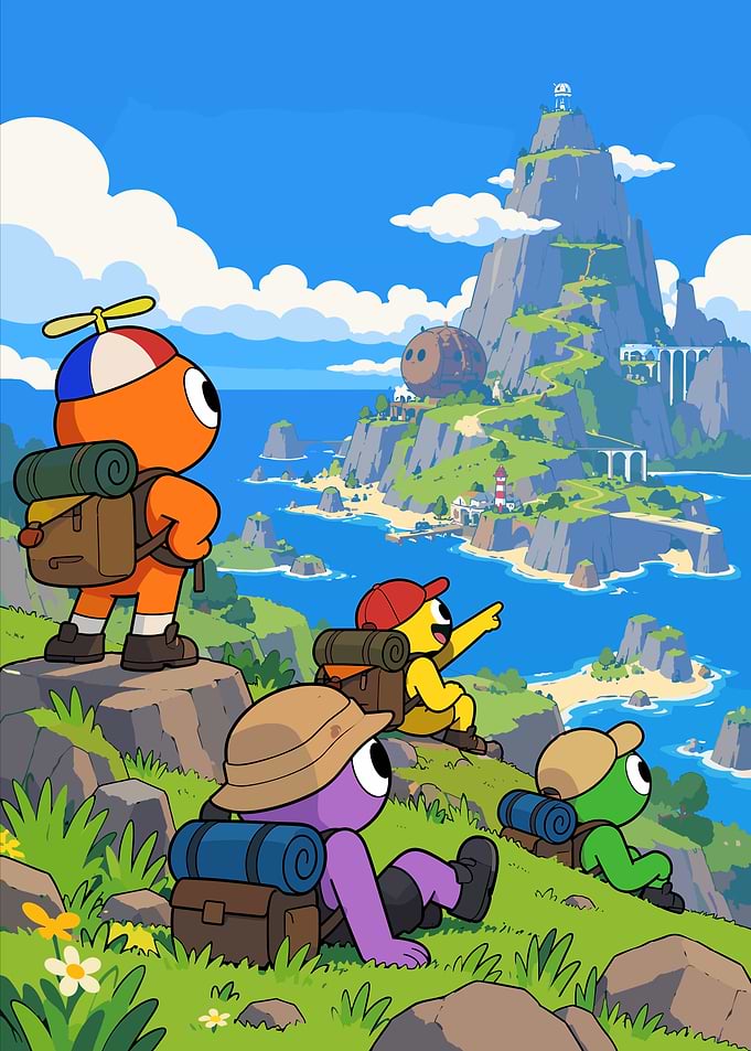 Rainbow Friends Hiking Adventure