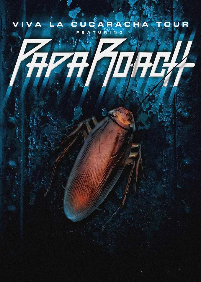 Papa Roach Viva La Cucaracha Poster