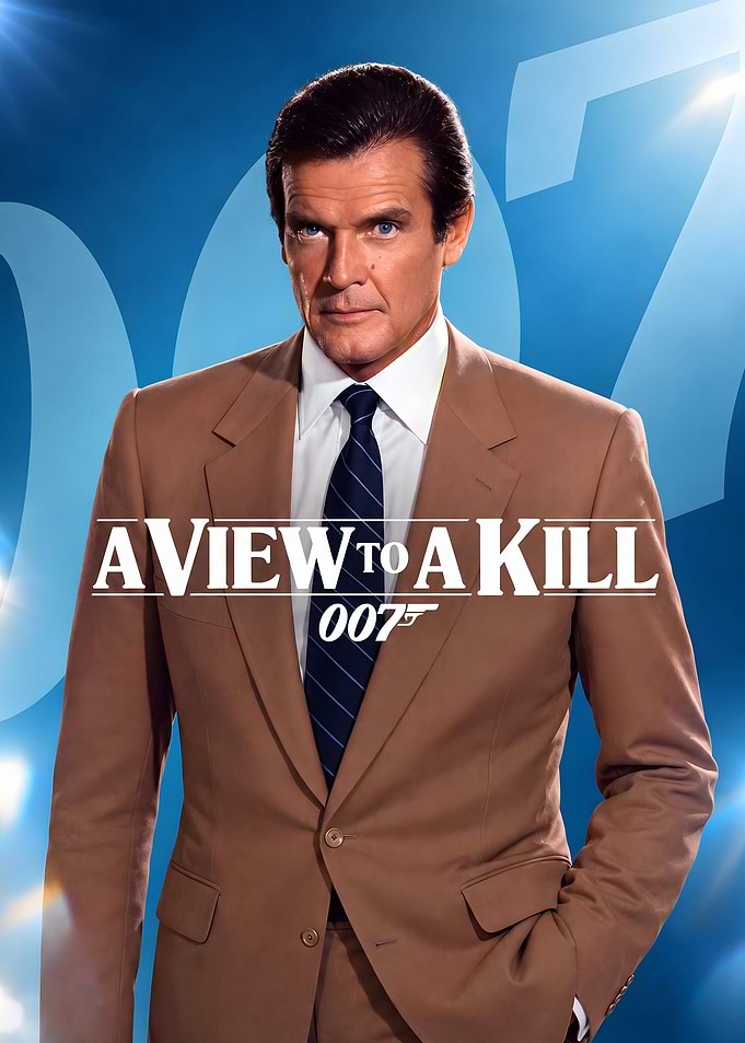 Roger Moore A View to a Kill 1985